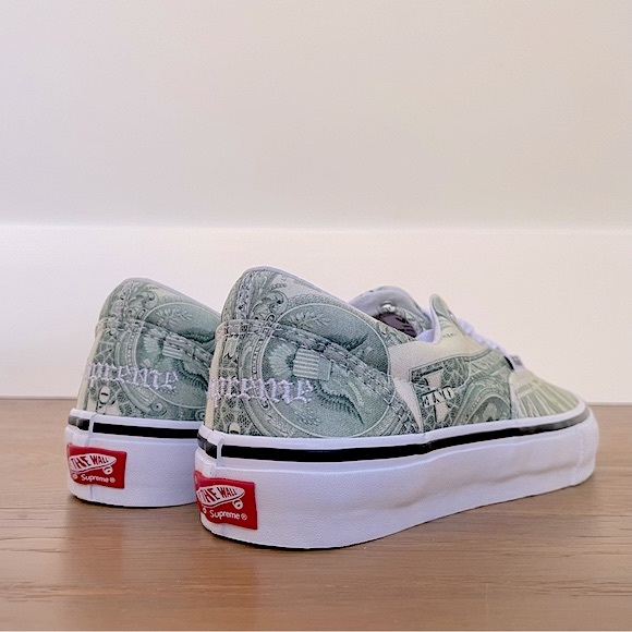 Supreme®/Vans® Dollar Bill Era, US6.5M - Picture 4 of 13